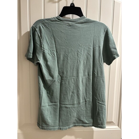 Comfort Colors Green Adult Unisex Small “Neverland” T-Shirt Tee - Picture 4 of 4